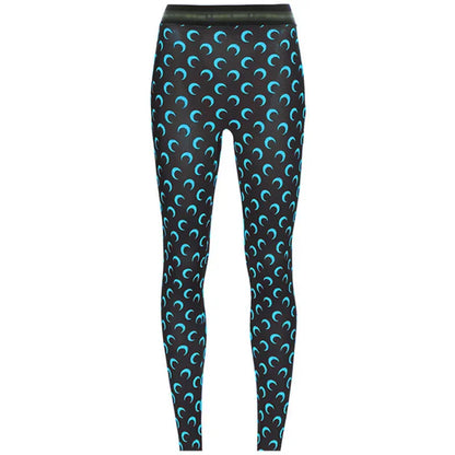 Fashionable Women Printed Elastic Jumpsuit Summer Casual Seamless Tight Thin Women\'s High Waisted Leggings