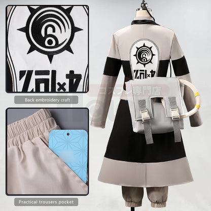 HOLOUN Gachiakuta Anime Eishia The Cleaner Cosplay Costume Convention Halloween Christmas Embroidery Top Pants Backpack