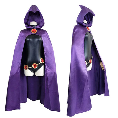 Anime Dark Magic Witch Cosplay costume cosplay Gothic hooded cape and purple cape elegant costumes for comic conventions Halloween fantasy camouflage