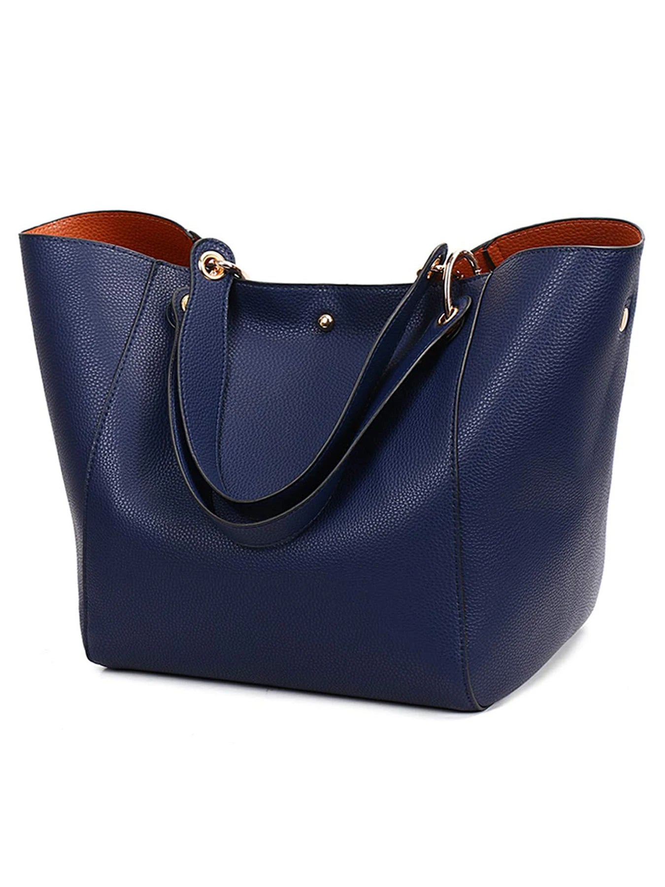 Women Large Tote Bag PU Leather Waterproof Handbags Shoulder Bag Women's