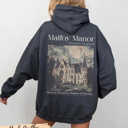 Dramione Hoodie Manacled Fanfiction Fanfic Reading Sweatshirt Dracotok Dark Academia Clothing Wizard School Shirts Trendy Hoodie