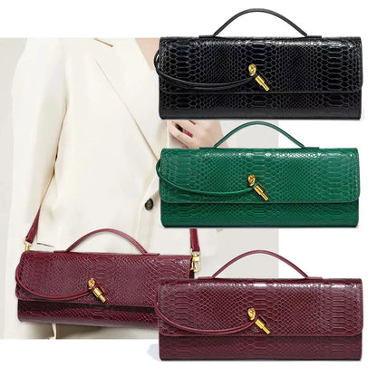 PU Leather Fashion Luxury Top-Handle Bag For Women Evening Handbag