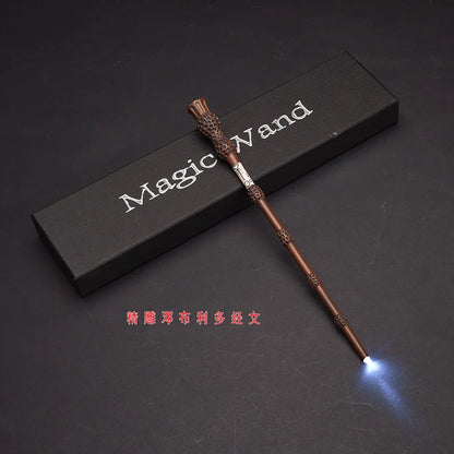 Hot Anime Cosplay Show Glow Harry Wand With Box Children Decoration Toy Accessories For Kids Bacchetta Di Plastic Magic Stick
