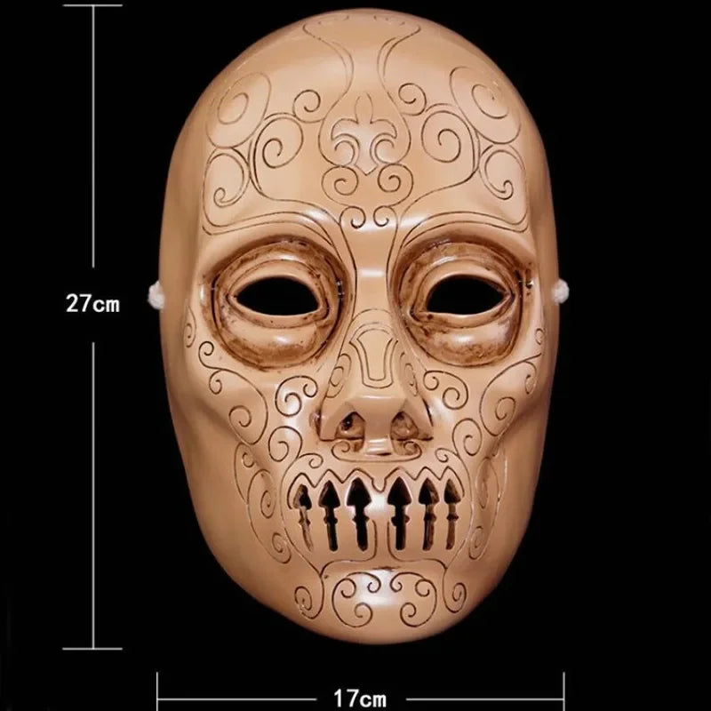 Harry Potter Death Eater Masks Malfurius Cosplay Props Harry Potter Collection Version Terror Mask Halloween Masque Harry Potter