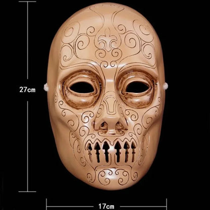 Harry Potter Death Eater Masks Malfurius Cosplay Props Harry Potter Collection Version Terror Mask Halloween Masque Harry Potter