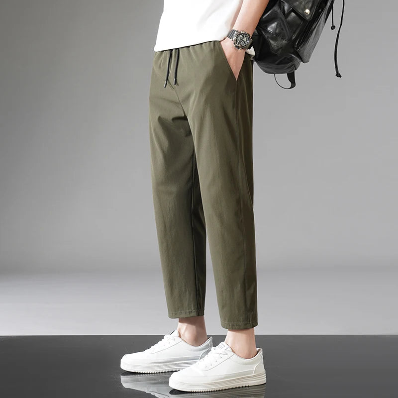 Summer Workwear Pants Man Cargo Pants Spring New Waterproof Tactical Hiking Outdoor Multi-Pockets Combat Joggers Trousers Male
