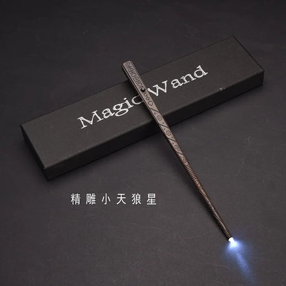 Hot Anime Cosplay Show Glow Harry Wand With Box Children Decoration Toy Accessories For Kids Bacchetta Di Plastic Magic Stick