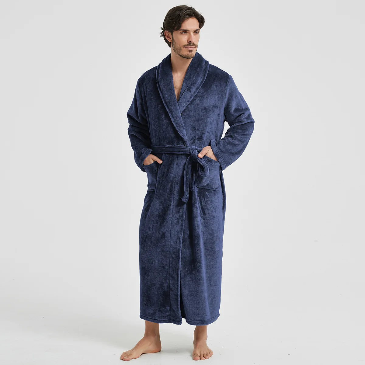 American-Style Autumn/Winter Couples' New Bathrobe,