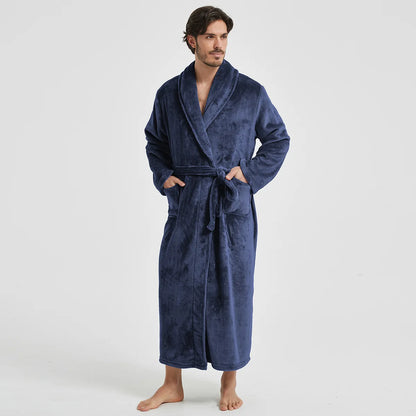 American-Style Autumn/Winter Couples' New Bathrobe,