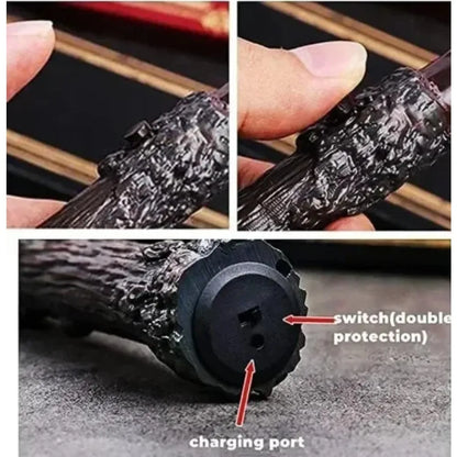 Cosplay Electronic Fire Flasher Magic Wands Magic Trick Professional Flame Lighter Device Props Magicians Accessories Magia