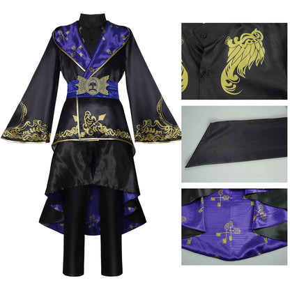 Twisted Wonderland Ceremonial Outfit Cosplay Costume, Anime 2D Role-Play Stage Wear