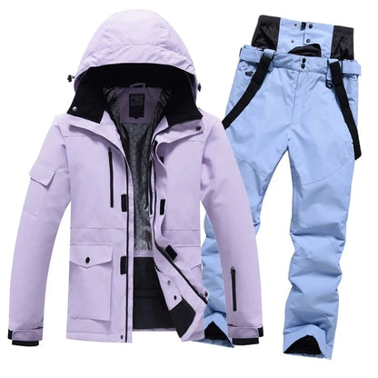 New, Men and Women, Winter Snow Wear, Ski Suit Sets, Snowboarding Suit, Ski Jackets and Pants, Ski Suit Jacket, Snow Clothes