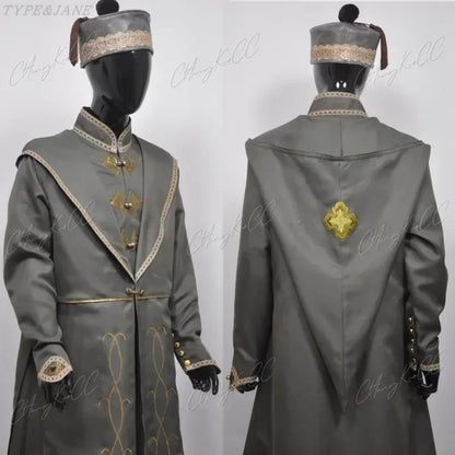 New 2025 A High quality Halloween Costume Professor Cosplay Anime Principal Wizardry Costume For Adult