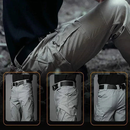 Outdoor Waterproof Tactical Cargo Pants Men Waterproof SWAT Breathable Casual Army Military Trousers Male Quick Dry Cargo Pants