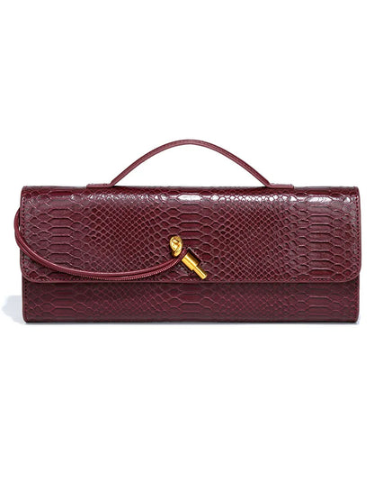 PU Leather Fashion Luxury Top-Handle Bag For Women Evening Handbag