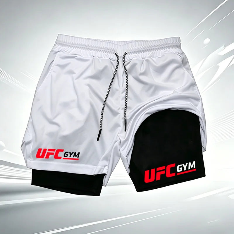 Men's UFC GYM 2-in-1 Compression Shorts