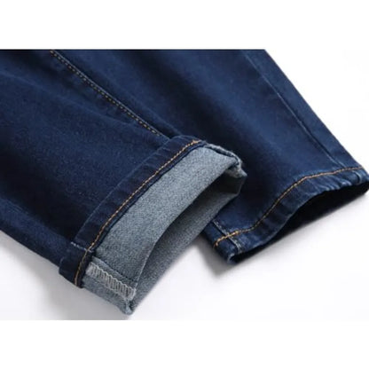 Men's Slim Fit Stretch Jeans Ripped Skinny Jeans for Men, Fashion Distressed Straight Comfort Flex Waist Pants
