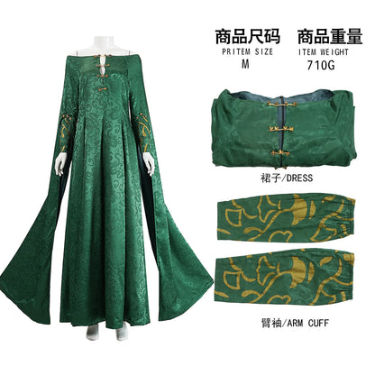 House of the Dragon Alicent Hightower Dress Cosplay Costume Movie Character