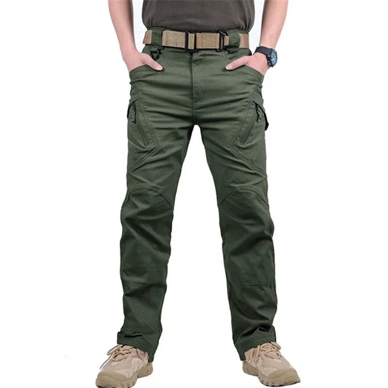 Outdoor Waterproof Tactical Cargo Pants Men Waterproof SWAT Breathable Casual Army Military Trousers Male Quick Dry Cargo Pants