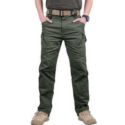 Outdoor Waterproof Tactical Cargo Pants Men Waterproof SWAT Breathable Casual Army Military Trousers Male Quick Dry Cargo Pants