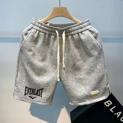 2025 New casual printed shorts fashionable and popular men's shorts