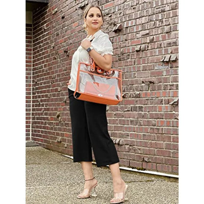 G4Free Capri Pants for Women Wide Leg Yoga Dress Capris with Pockets Cross Loose Casual Work Crop Pants