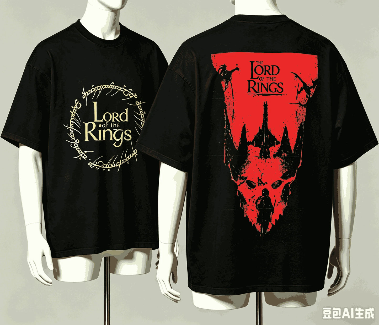 The Lord of the Rings for Fan Gift T-shirt Men Women Harajuku Oversized Unisex Short Sleeve Streetwear high quality Couples soft