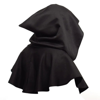 Fancy Party Multipurpose Adult Carnival Witch Wizard Unisex Party Coat Short Cloak Hooded Cape Hooded Cloak