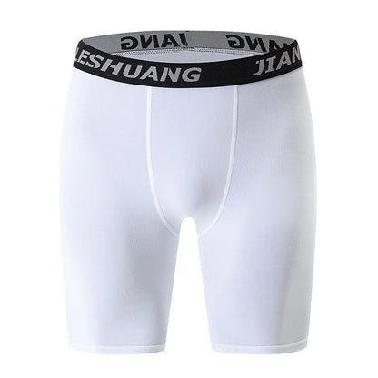 10/5 Piece Set Of Men's Solid Color Classic Long Underwear Quick Drying Youth Sports Comfortable Elastic Casual Boxer Shorts