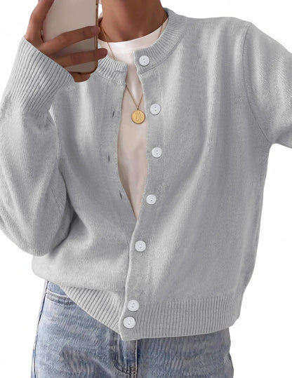 Cardigan Sweaters for Women Open Front Knitted Sweater Business lightweight Casual Fall Outfits