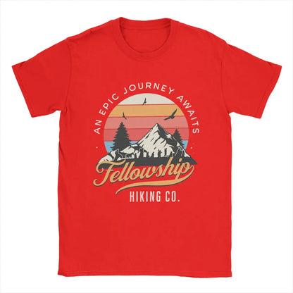 2026 Summer New Lord of The Ring Men's T-shirt High Quality Fashion Casual Circle Collar Print Men's and Women's T-shirt