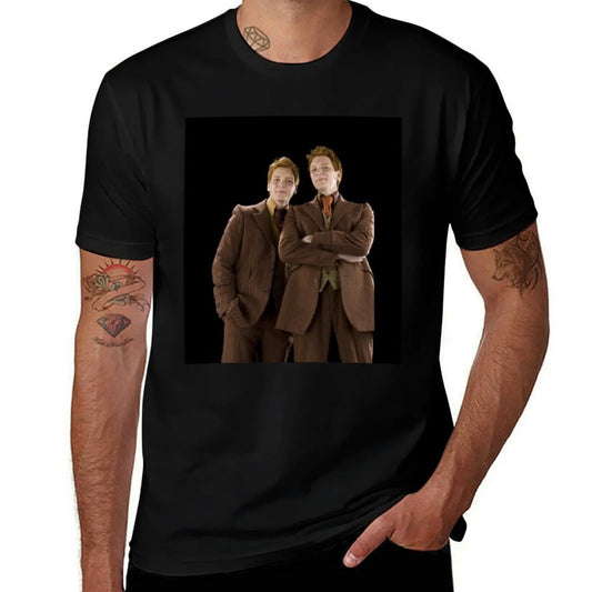 Fred and George Weasley T-Shirt Plus Size Gym Sports T-Shirt