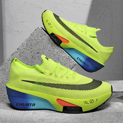 Air Cushion Running Shoes Marathon Speciality Men Sports Breathable Lightweight Women's Comfortable Athletic Nonskid Sneakers