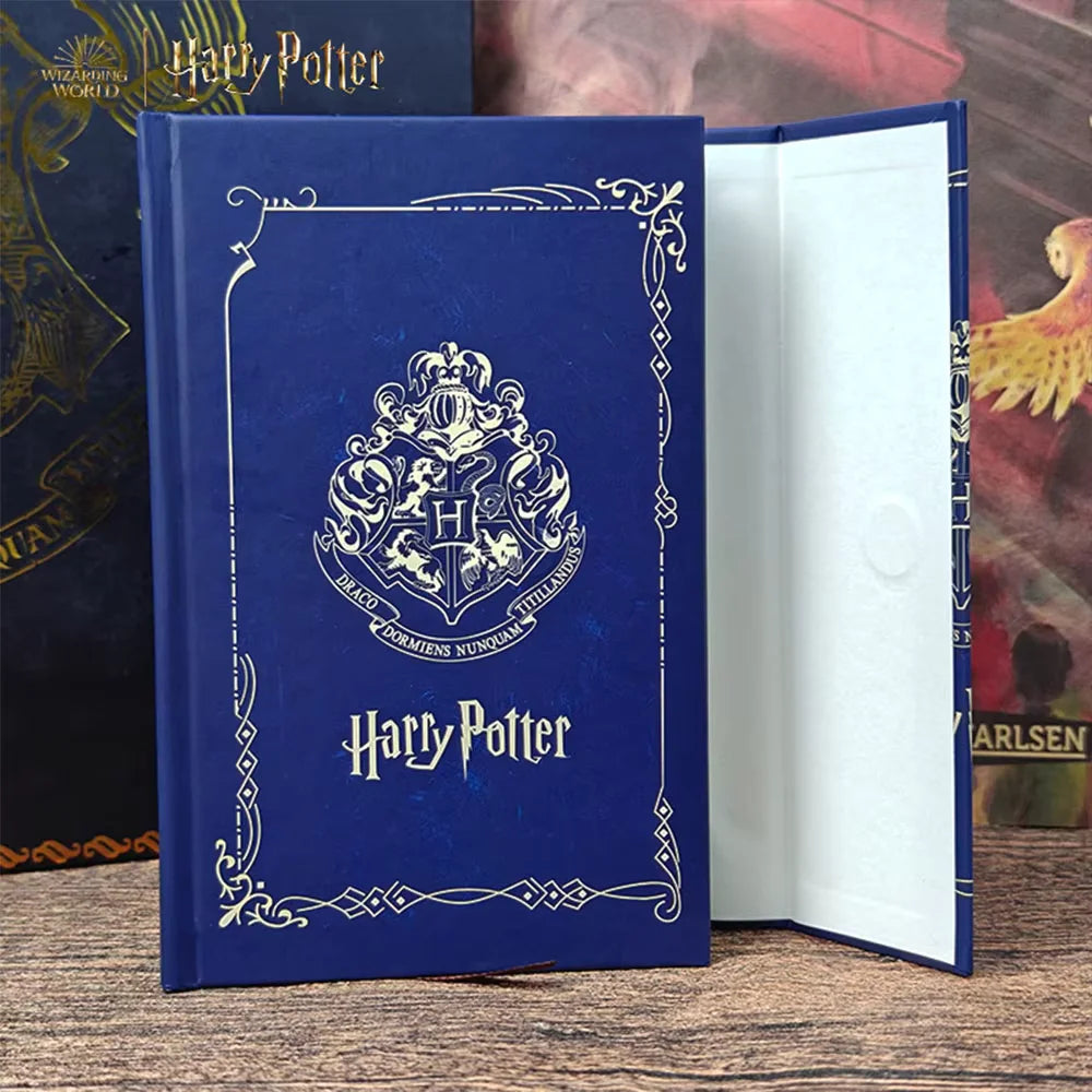 Genuine Harry Potter Hardcover Notebook Hogwarts Four Houses Journal Diary for Students School Office Supplies Fans Gifts