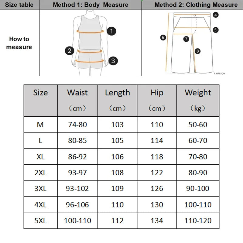 Large Pocket Loose Overalls Men's Outdoor Sports Jogging Tactical Pants Elastic Waist
