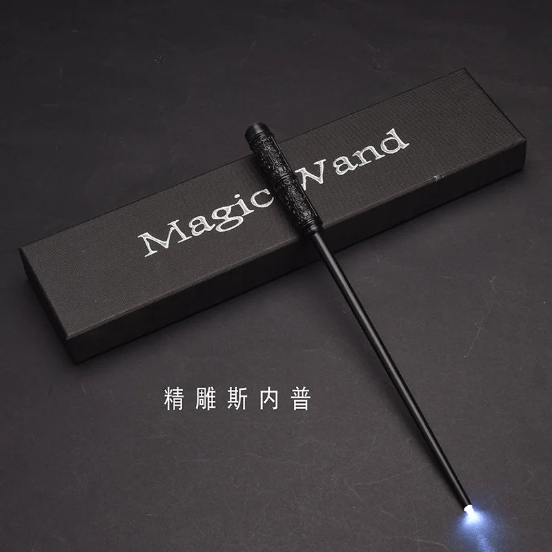 Hot Anime Cosplay Show Glow Harry Wand With Box Children Decoration Toy Accessories For Kids Bacchetta Di Plastic Magic Stick