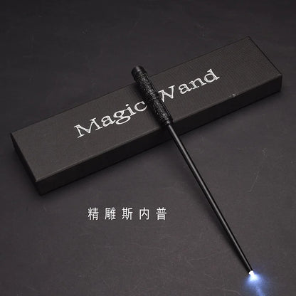 Hot Anime Cosplay Show Glow Harry Wand With Box Children Decoration Toy Accessories For Kids Bacchetta Di Plastic Magic Stick