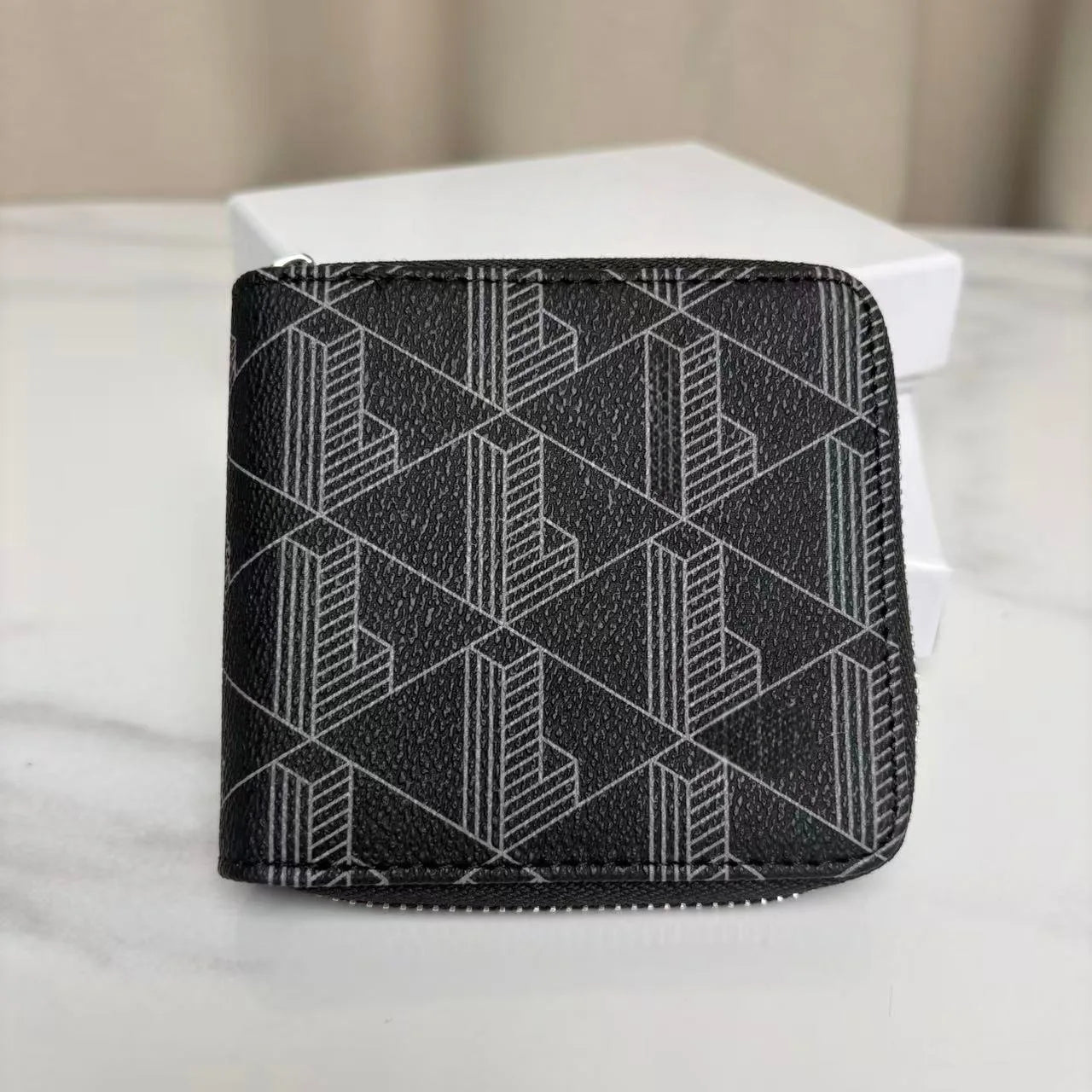2026 New Fashion Printed Series Double Fold Wallet Premium Mini Wallet for Men and Women