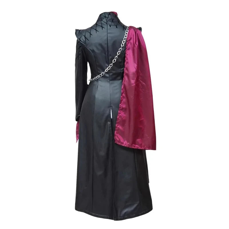 Women Queen Cosplay TV House Dragon Daenerys Cosplay Costumes Black Dress Uniforms Outfit Or Wig